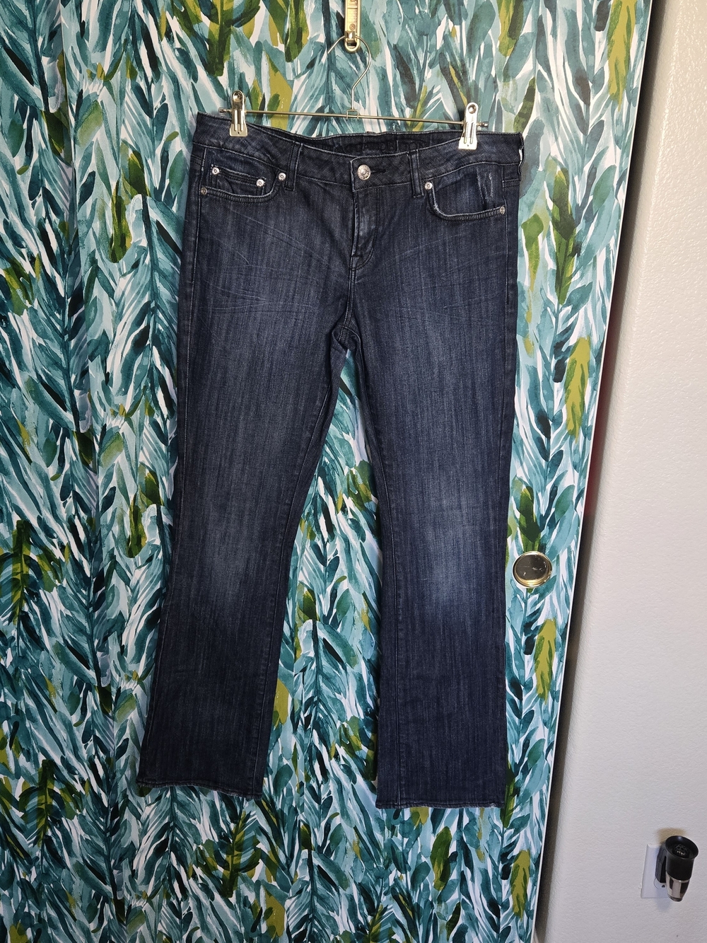Buffalo David Bitton Dark Blue Felow Boot-Cut Jeans